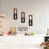 Cross-border best-selling knife, fork and spoon set tableware logo wooden sign rural home kitchen wall decoration wooden sign Specification image